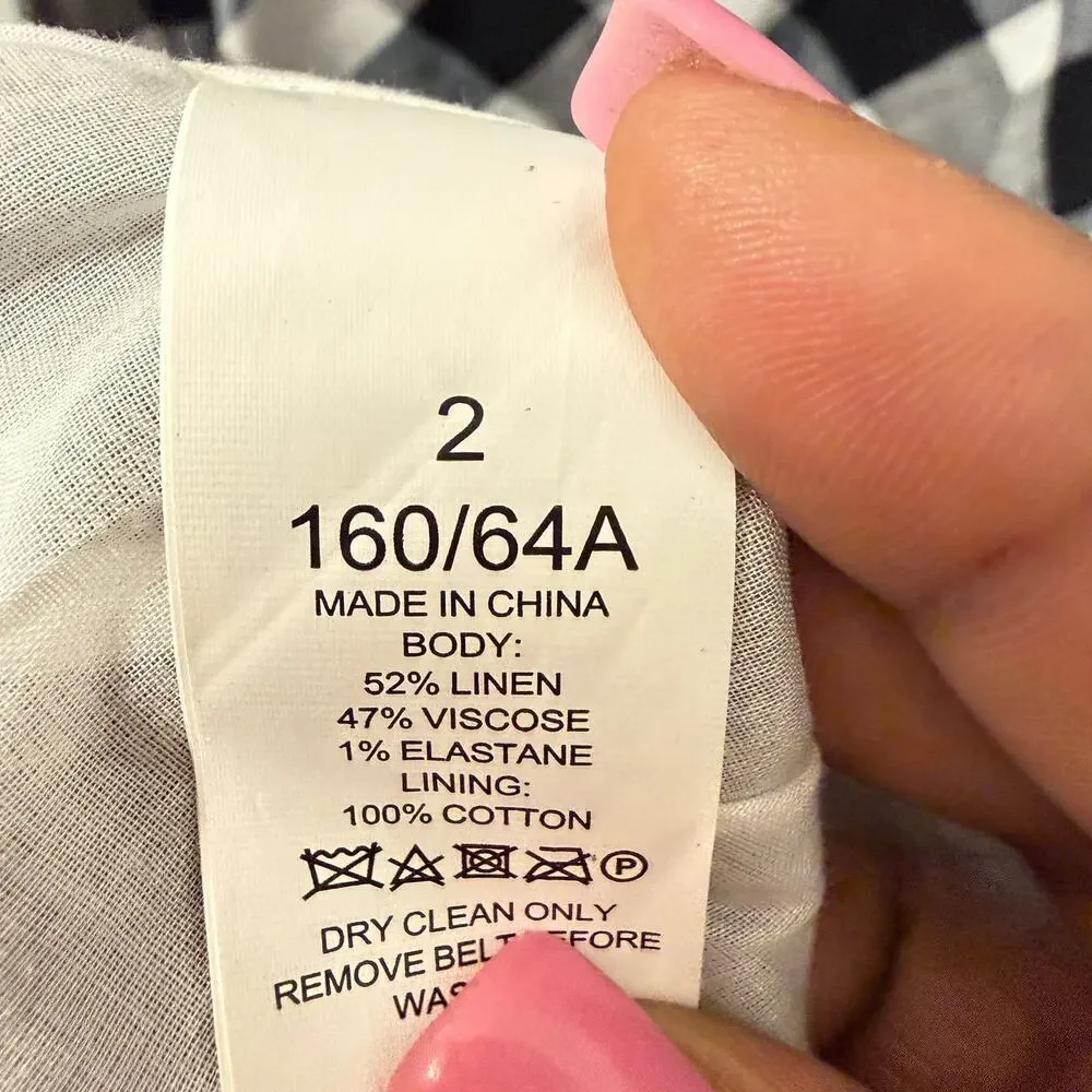 NWOT $328 kate spade gingham skirt Size 2/XS